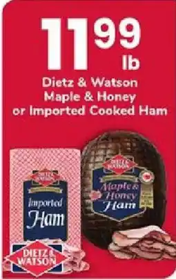 ACME Dietz & Watson Maple & Honey Ham offer