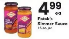 ACME Patak's Simmer Sauce offer