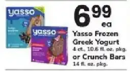 ACME Yasso Frozen Greek Yogurt or Crunch Bars offer