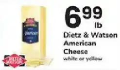 ACME Dietz & Watson American Cheese offer