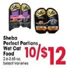 Jewel-Osco Sheba Perfect Portions Wet Cat Food offer