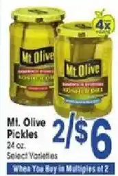 Jewel-Osco Mt. Olive Pickles offer