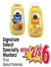 Jewel-Osco Signature Select Specialty Mustard offer