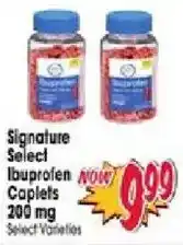 Jewel-Osco Signature Select Ibuprofen Caplets offer