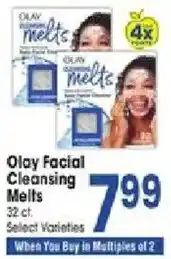 Jewel-Osco Olay Facial Cleansing Melts offer
