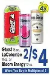 Jewel-Osco Ghost or Bloom Energy offer