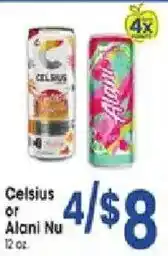 Jewel-Osco Celsius or Alani Nu offer