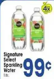 Jewel-Osco Signature Select Sparkling Water offer
