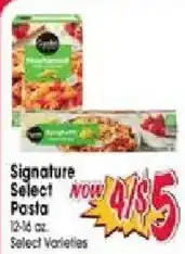 Jewel-Osco Signature Select Pasta offer