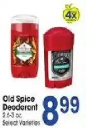 Jewel-Osco Old Spice Deodorant offer