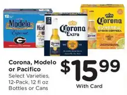 Kroger Corona, Modelo or Pacifico offer
