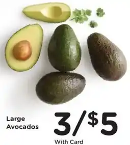 Kroger Large Avocados offer