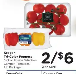 Kroger Kroger tri-color peppers offer