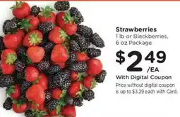 Kroger Strawberries or Blackberries offer
