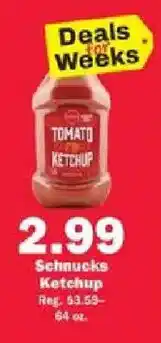 Schnucks Schnucks Ketchup offer