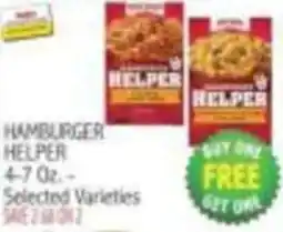 Ingles Markets Hamburger Helper offer