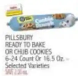 Ingles Markets Pillsbury ready to bake or chub cookies offer