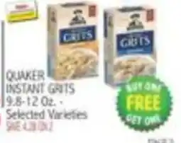 Ingles Markets Quaker instant grits offer