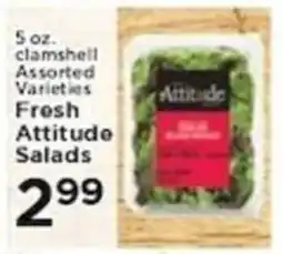 Pioneer Supermarkets Fresh Attitude Salads offer