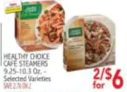 Ingles Markets Healthy Choice Cafe Steamers offer