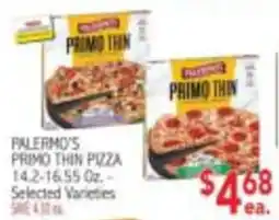Ingles Markets Palermo's primo thin pizza offer