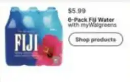 Walgreens Fiji Water offer
