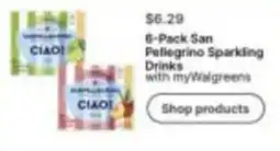 Walgreens San Pellegrino Sparkling Drinks offer