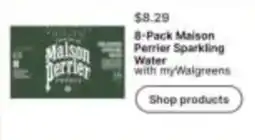 Walgreens Maison Perrier Sparkling Water offer
