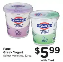 Ralphs Fage Greek Yogurt offer