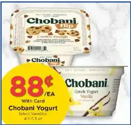 Ralphs Chobani Yogurt offer
