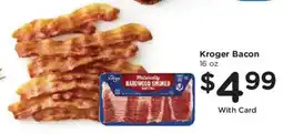 Ralphs Kroger bacon offer