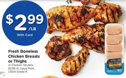 Ralphs Fresh Boneless Chicken Breasts or Thighs offer