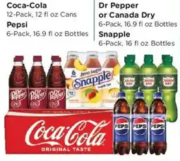 Ralphs Coca-Cola , Pepsi , Dr Pepper or Canada Dry of Snapple offer