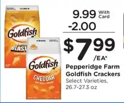 Kroger Pepperidge Farm Goldfish Crackers offer