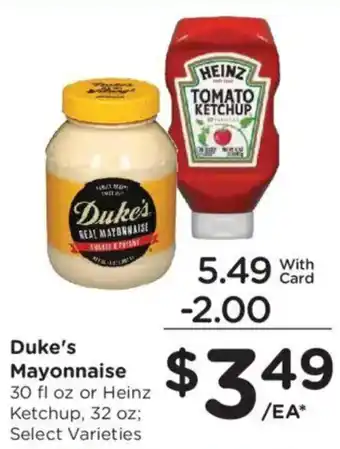 Kroger Duke's Mayonnaise offer