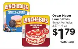 Kroger Oscar Mayer Lunchables offer