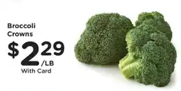 Kroger Broccoli Crowns offer