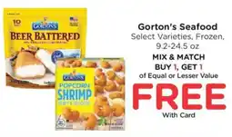 Kroger Gorton's Seafood offer