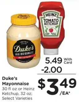 Ralphs Duke's Mayonnaise offer