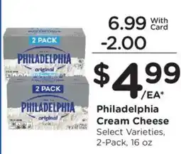 Ralphs Philadelphia cream cheese offer