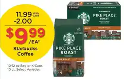 Ralphs Starbucks Coffee offer