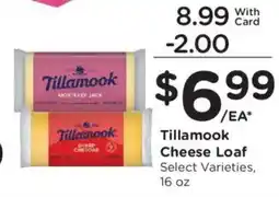 Ralphs Tillamook Cheese Loaf offer