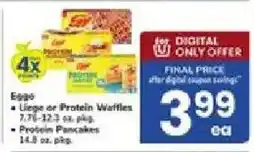 ACME Eggo Liege or Protein Waffles or Protein Pancakes offer