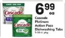 ACME Cascade platinum action pacs dishwasher tabs offer