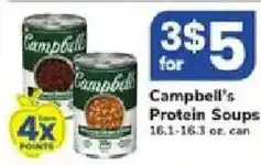ACME Campbell's Protein Soups offer