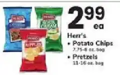 ACME Herr's potato chips and pretzels offer