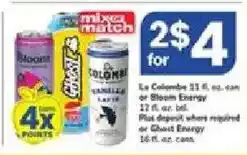 ACME Colombia Energy or Bloom Energy or Ghost Energy offer