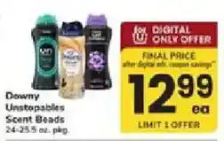 ACME Downy Unstoppables Scent Beads offer