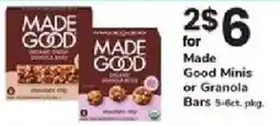 ACME Made Good Minis or Granola Bars offer