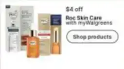 Walgreens Roc Skin Care offer